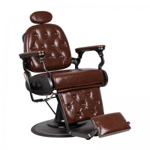 Barber kirpyklos kėdė GABBIANO FRANCESCO LOFT Ruda