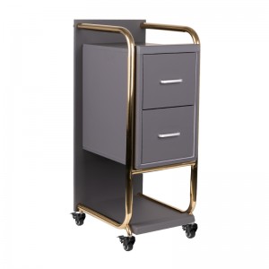 Kirpyklos vežimėlis GABBIANO SOLO Pilkas / auksinis