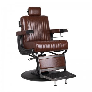 Barber kirpyklos kėdė GABBIANO CONTINENTAL LOFT Ruda
