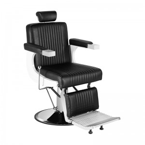 Barber kėdė kirpykloms IMPERIUM, juoda