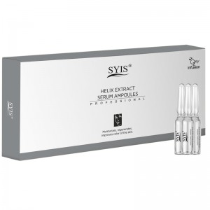 SYIS ampulės, stipriai drėkinantis sraigių ekstrakto serumas,  10x3ML